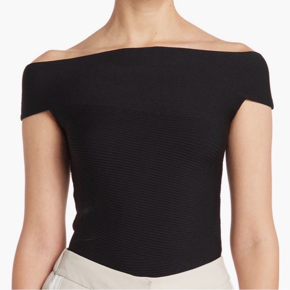 NWT Reiss Megan Bardot fitted off the shoulder top